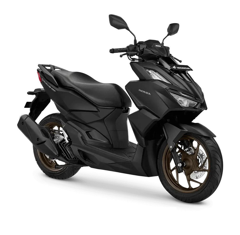 new honda vario 160 abs grande matte black